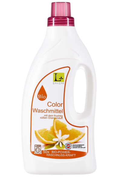 Bio-Color Waschmittel mit Bio Orangenduft