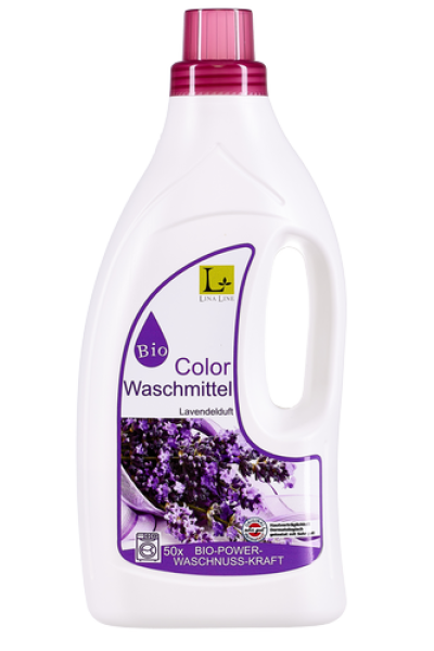 Bio-Color Waschmittel mit Lavendelduft