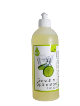 Bio Hand-Geschirrspülmittel mit  spritzig, fruchtigen Limettenduft